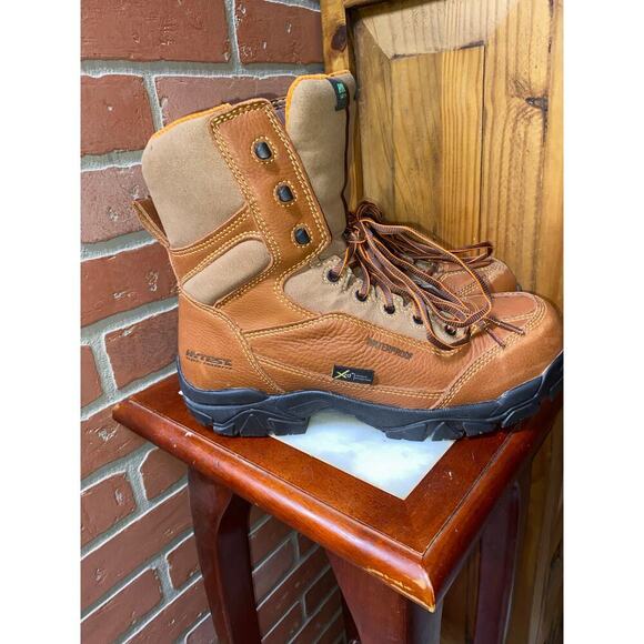 HYTEST APEX WATERPROOF METATARSAL GUARD COMPOSITE TOE 8" WORK BOOT Mens Size 11 - Picture 4 of 10